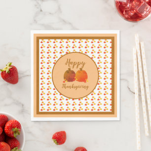 Herfst/herfst/pompoen Napkins Servet