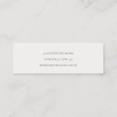 Herfst Herfst Pompoen Stud Loop Hoop Oorbel Displa Mini Visitekaartje (Achterkant)