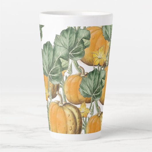 Herfst herfst  pompoenen latte mok (Voorkant)