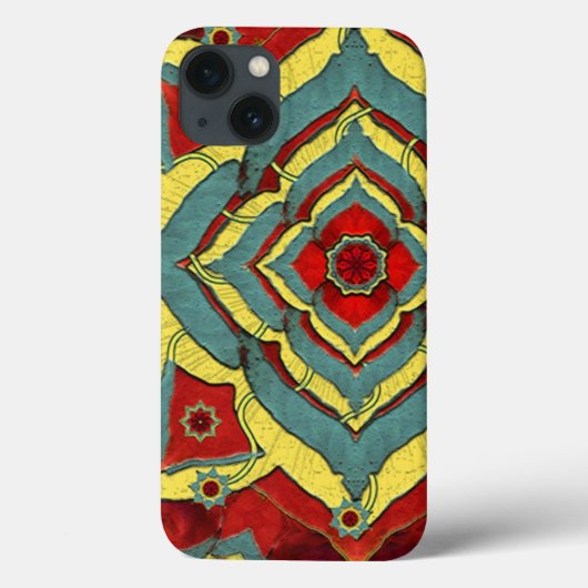 Herfst herfst Reds Mandala iPhone6 Case (Achterkant)