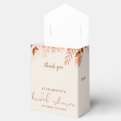 Herfst Herfst rustiek Bloemen Vrijgezellenfeest Bedankdoosjes (Geopend)