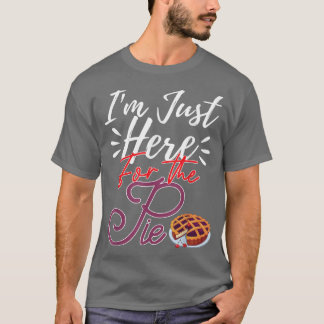 Herfst herfst seizoen ik ben hier voor de pincode t-shirt