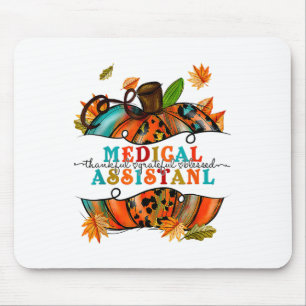 Herfst Herfst T - shirts Medical Instant Dankbaar Muismat