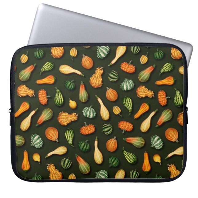Herfst, Herfst, Thanksgiving Laptop Sleeve (Voorkant)