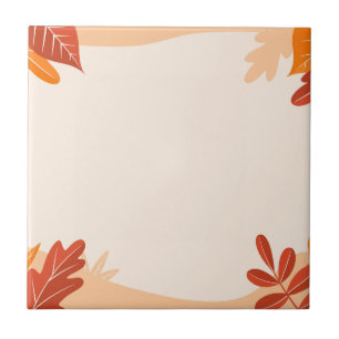 Herfst Herfst Thanksgiving Oogst Bladeren Vallen Tegeltje