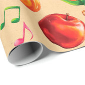 Herfst Herfst Thanksgiving Turkije Wapping Paper Cadeaupapier (Rol Hoek)