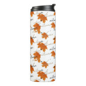 Herfst Herfst Thermische Tumbler Thermosbeker (Gedraaid links)