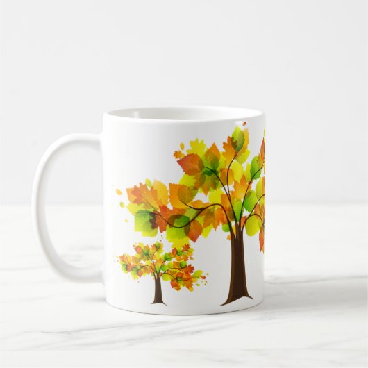 Herfst Herfst Trees Mok (Links)