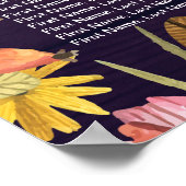 Herfst herfst van de weddenschapskaart laat pompoe poster (Hoek)