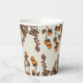 Herfst Herfst Waterverf bladeren Papieren Bekers (Links)