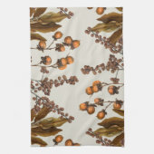 Herfst Herfst Waterverf bladeren Theedoek (Verticaal)