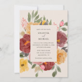 Herfst herfst Wedding | Kaart (Voorkant)