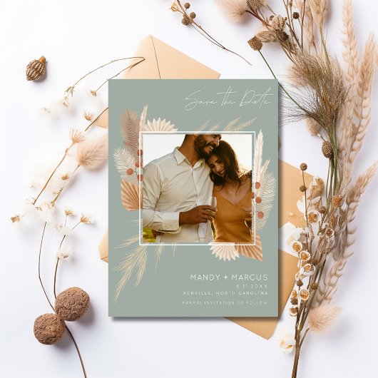 Herfst Herfst Wijze Foto Huwelijk Save The Date