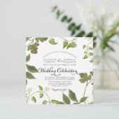 Herfst Herfst Winter Bosblad Bohemian BOHO Kaart (Staand voorkant)