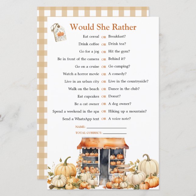 Herfst herfst ze is uit de markt zou ze liever (Voorkant / Achterkant)