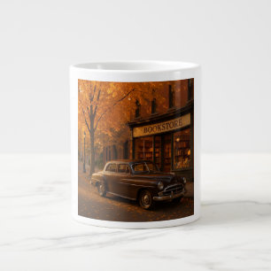  Herfst/Herfstboekwinkel & auto Extra Grote Beker