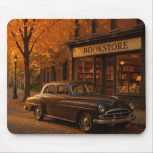 Herfst/Herfstboekwinkel & auto Muismat