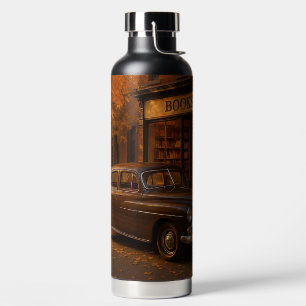 Herfst/Herfstboekwinkel & auto Waterfles
