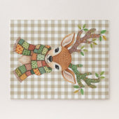 Herfst Herten puzzel Legpuzzel (Horizontaal)