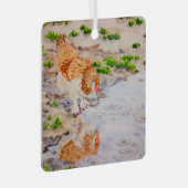 Herfst het Chicken Ornament (Voorkant Rechts)