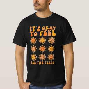  Herfst Het Is Oké Om Alle Gevoelens Te Voelen Men T-shirt