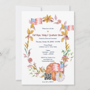 Herfst Hope, Eendracht & Dankbaarheidsdiner Fondse Kaart