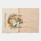 Herfst Horse Theedoek (Horizontaal)