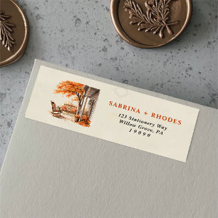 Herfst Housewarming Sage Mint Retouradres Etiket