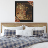 Herfst hout nimf verpakt canvas kunst (Insitu (Slaapkamer))