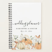 Herfst Huwelijk Planner met een Rustieke Sfeer (Voorkant)