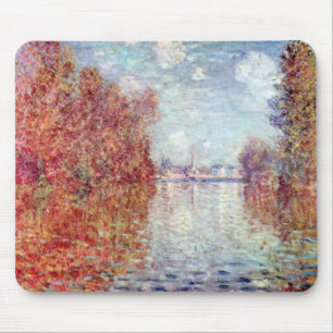 Herfst in Argenteuil door Claude Monet Muismat