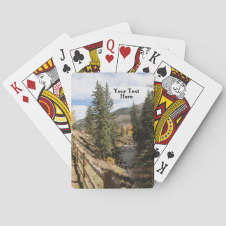 Herfst in Aspen Pokerkaarten