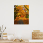 Herfst in Central Park 06 27 Poster (Keuken)
