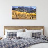 Herfst in Cimarron Wilderness #2 Canvas Afdruk (Insitu (Slaapkamer))