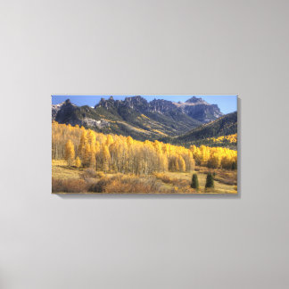 Herfst in Cimarron Wilderness #2 Canvas Afdruk