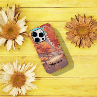 Herfst in City Boss Lady Vriendin Gift Case-Mate iPhone 14 Pro Hoesje