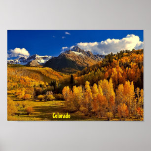Herfst in Colorado Poster