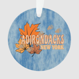 Herfst In De Adirondacks Met Herfstbladeren Beer T Ornament