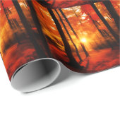 Herfst in de Backwoods Cadeaupapier (Rol Hoek)