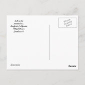 Herfst in de bergen... briefkaart (Achterkant)