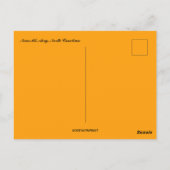 Herfst in de buurt van Mt Airy North Carolina Briefkaart (Achterkant)