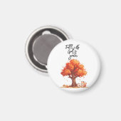 Herfst in de genade van God Magneet (Voorkant / Achterkant)