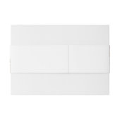 Herfst in de liefde | Boho Bloemen bruiloft Uitnodigingen Wikkel (Achterkant Voorbeeld)