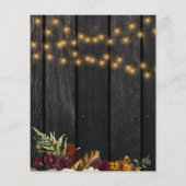 Herfst in de liefde Robuuste verlovingspartij Uitn (Achterkant)