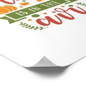 Herfst in de lucht poster (Hoek)