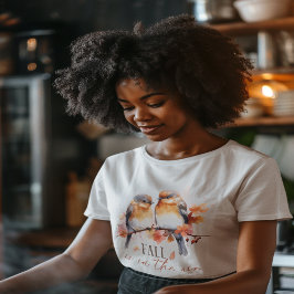 Herfst in de lucht Tri-Blend shirt