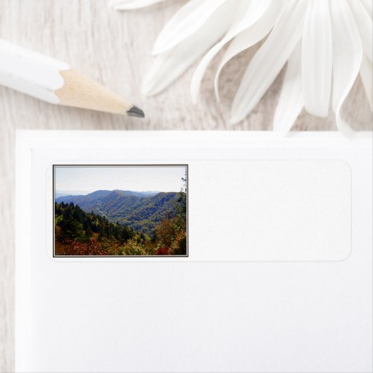 Herfst in de mokys etiket (Insitu)