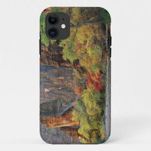 Herfst in de rivier de Virgin, nabij de poort naar iPhone 11 Hoesje