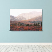 Herfst in Denali Canvas Afdruk (Insitu (Houten vloer))