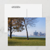 herfst in detroit briefkaart (Voorkant / Achterkant)